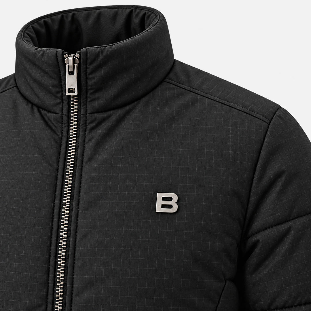 BIMOOX Avelor Winterjacke – Schwarz – Detail