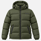 BIMOOX Norvian Winterjacke – Oliv – Vorne