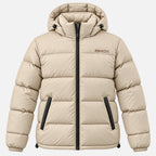 BIMOOX Norvian Winterjacke – Hellbeige – Vorne
