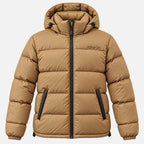 BIMOOX Norvian Winterjacke – Camel – Vorne