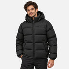 BIMOOX Norvian Winterjacke – Schwarz – Model-Mann