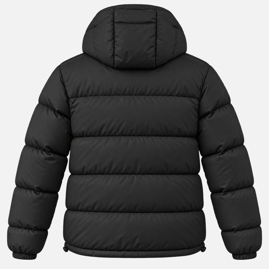 BIMOOX Norvian Winterjacke – Schwarz – Hinten