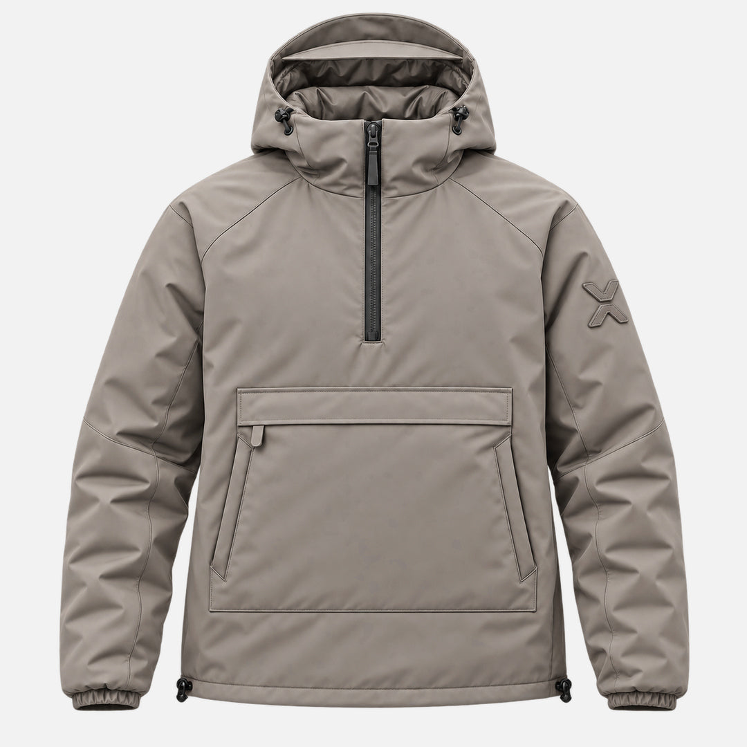BIMOOX Velmora Winterjacke – Greige – Vorne