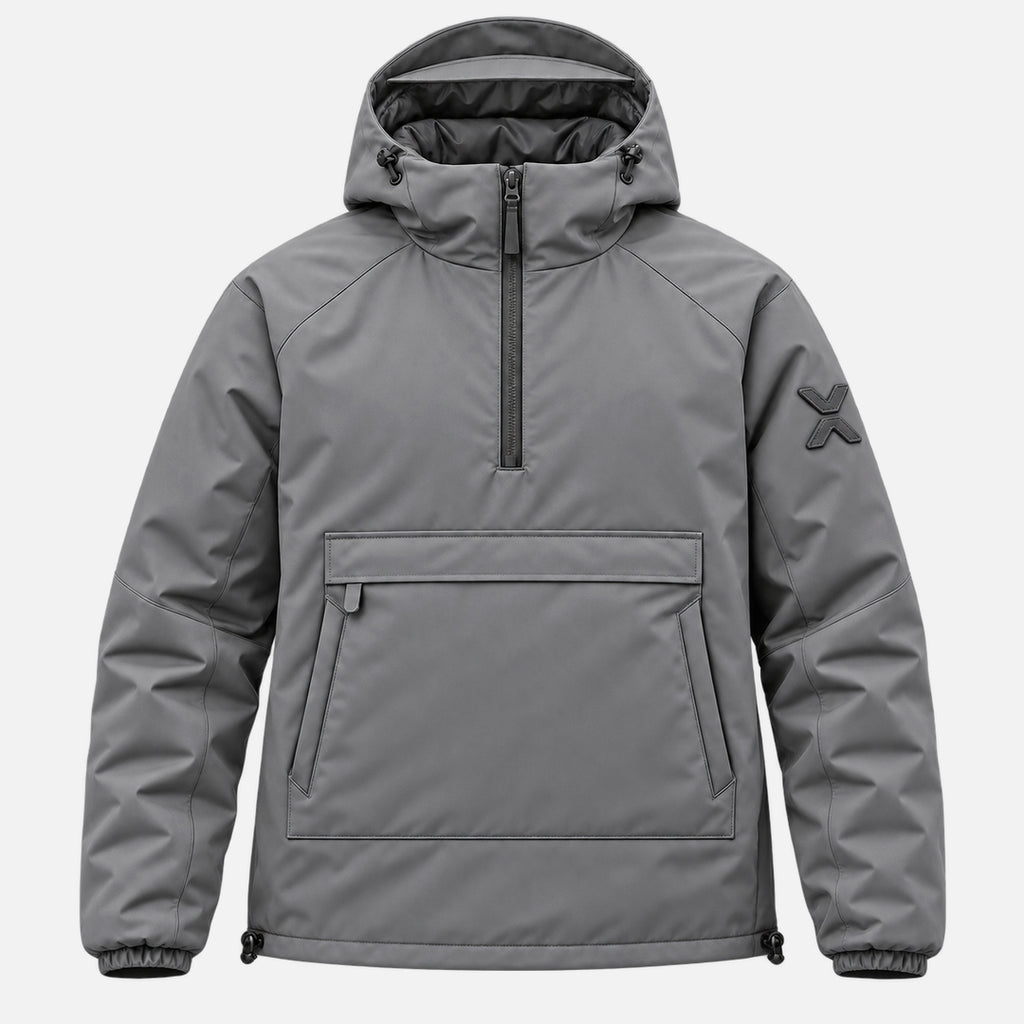 BIMOOX Velmora Winterjacke – Grau – Vorne