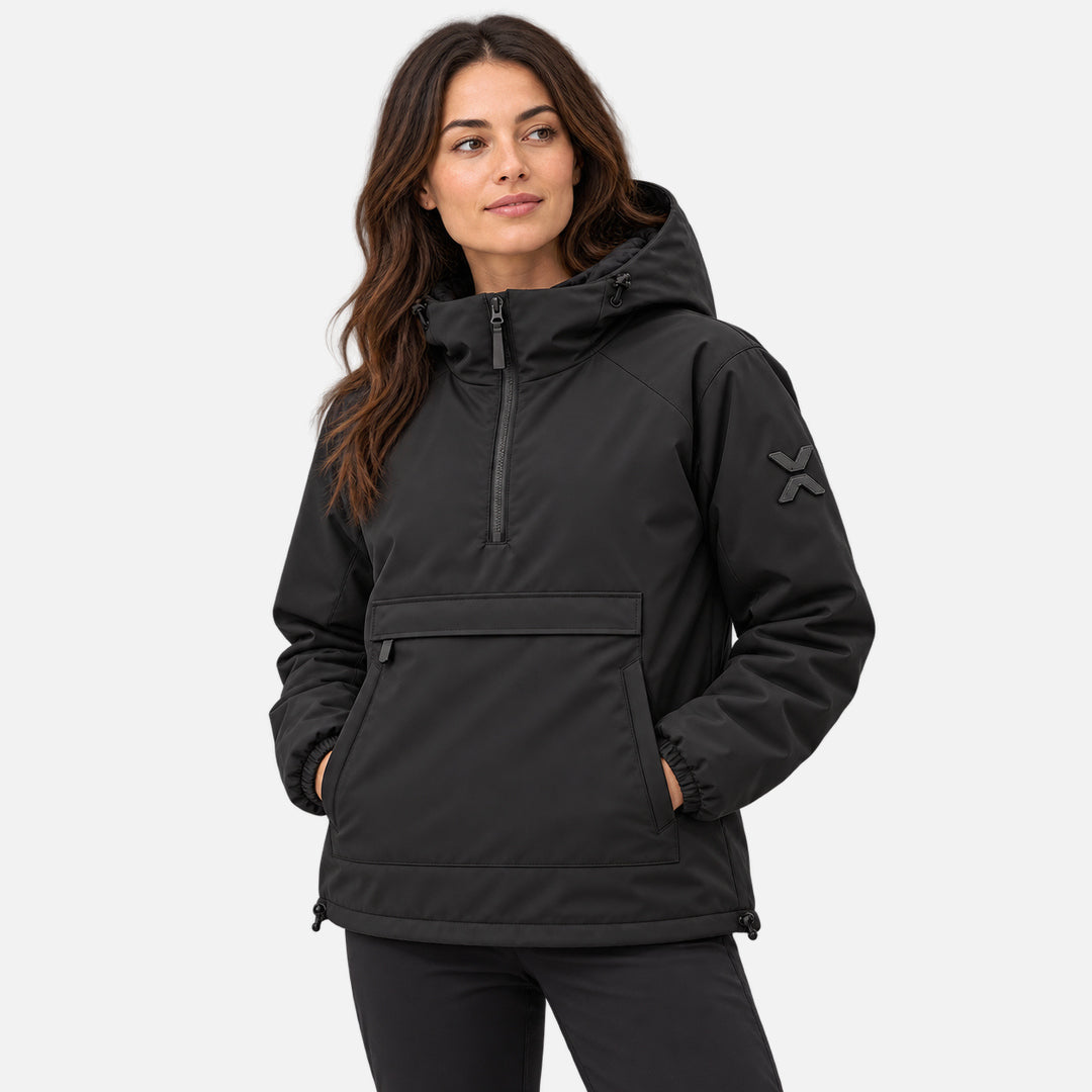 BIMOOX Velmora Winterjacke – Schwarz – Model-Frau