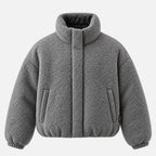 BIMOOX Calviro Winterjacke – Grau – Vorne
