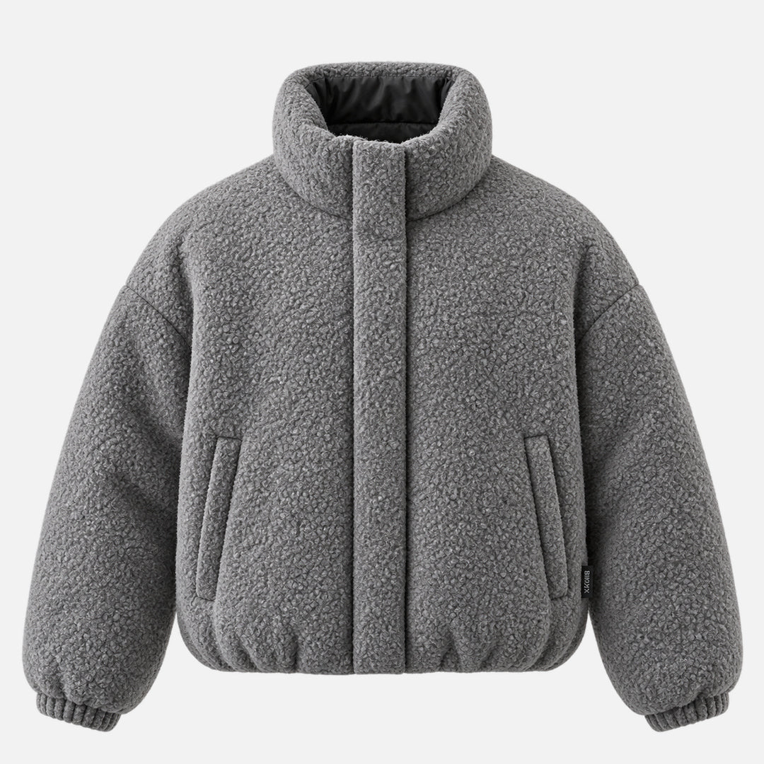 BIMOOX Calviro Winterjacke – Grau – Vorne