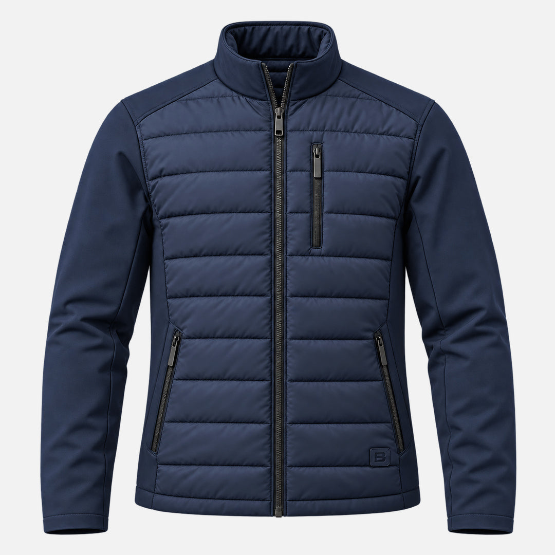 BIMOOX Orvane Winterjacke – Navy – Vorne
