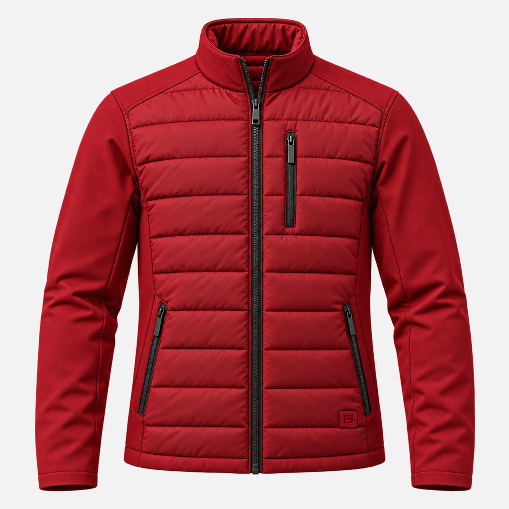 BIMOOX Orvane Winterjacke – Rot – Vorne