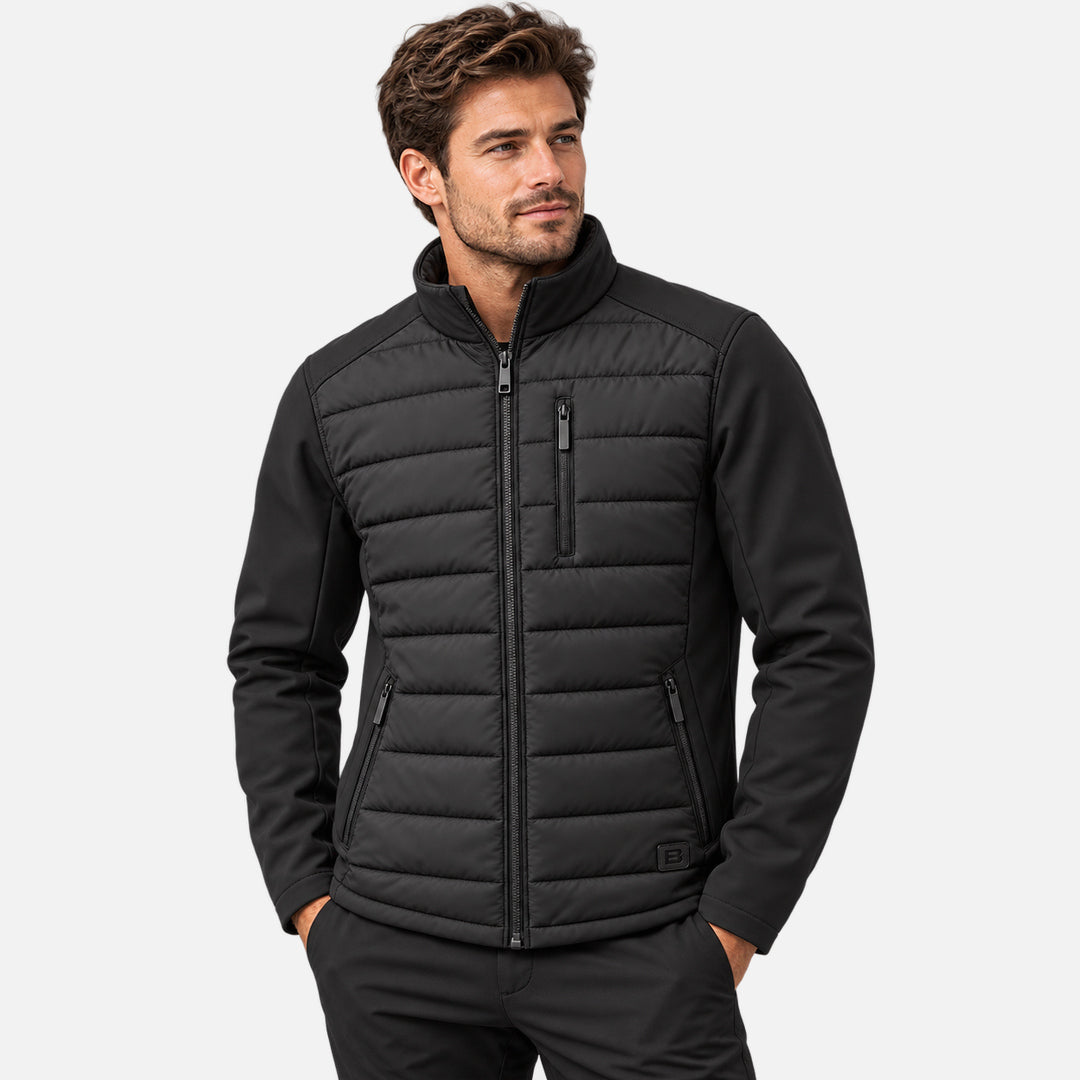 BIMOOX Orvane Winterjacke – Schwarz – Model-Mann