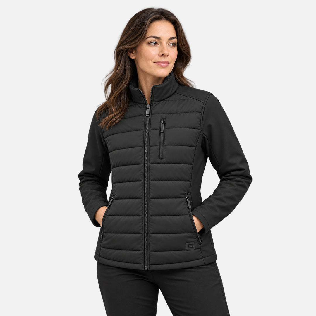 BIMOOX Orvane Winterjacke – Schwarz – Model-Frau