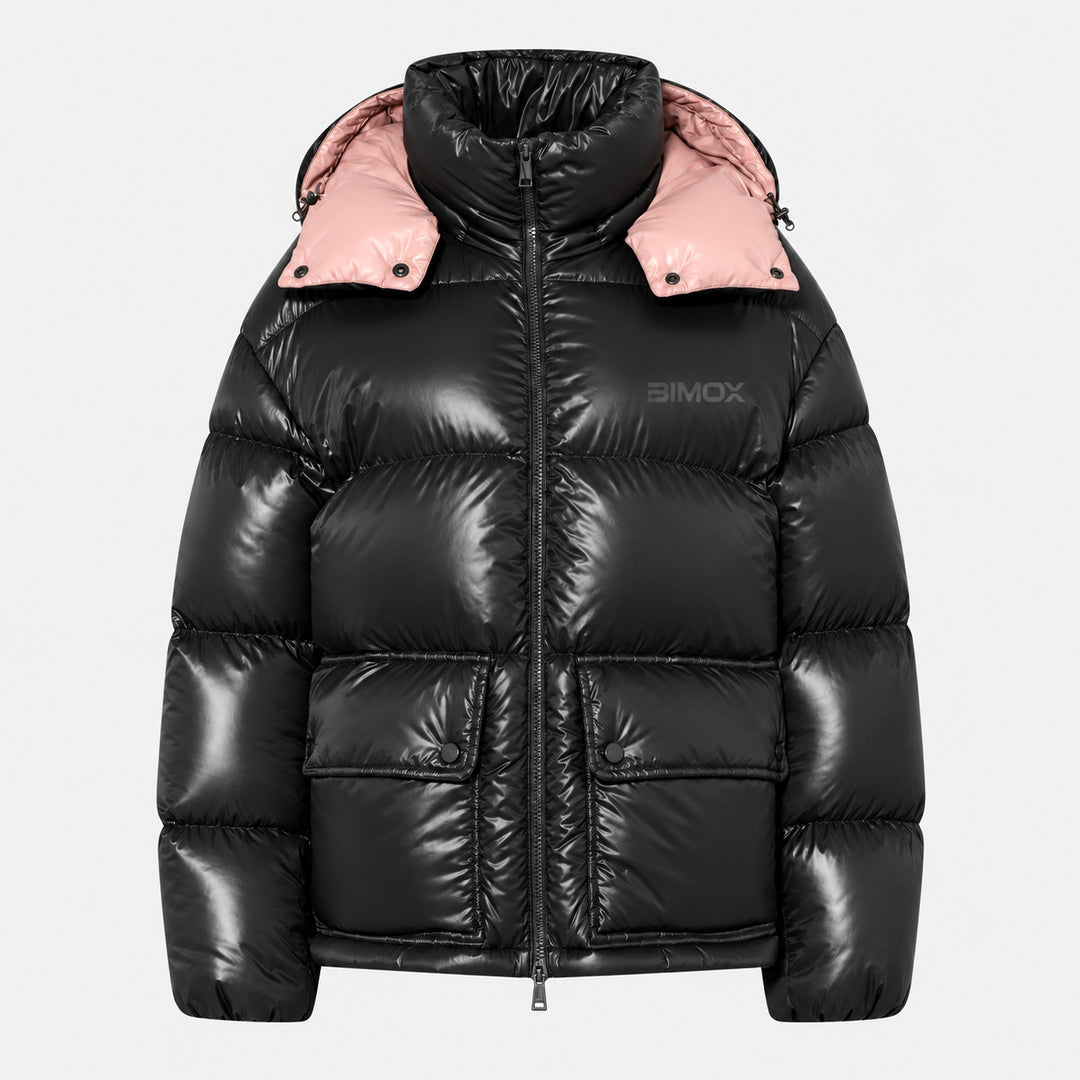 BIMOOX Elvoria Winterjacke – Schwarz – Vorne