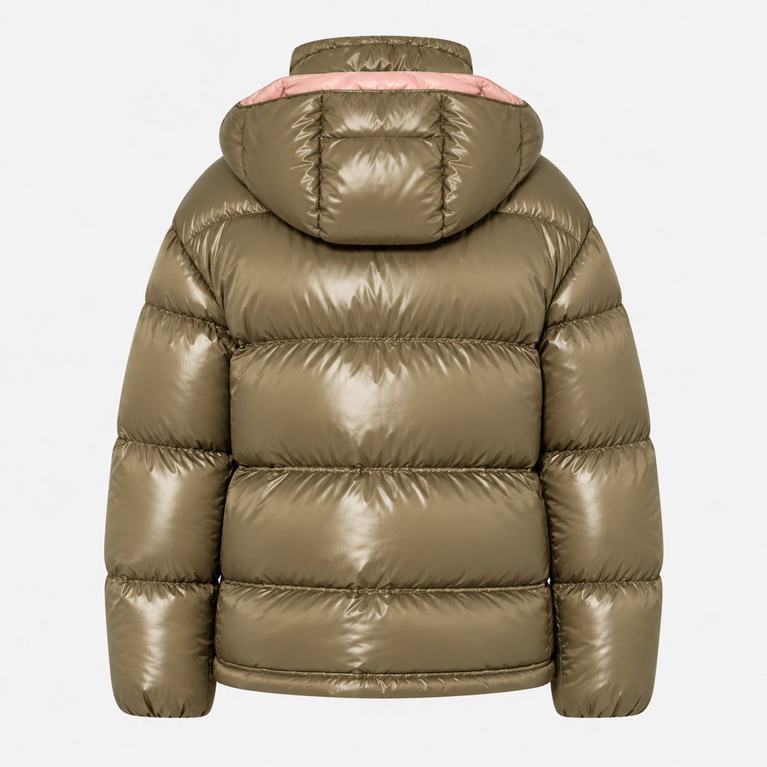 BIMOOX Elvoria Winterjacke – Oliv – Hinten