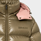 BIMOOX Elvoria Winterjacke – Oliv – Detail