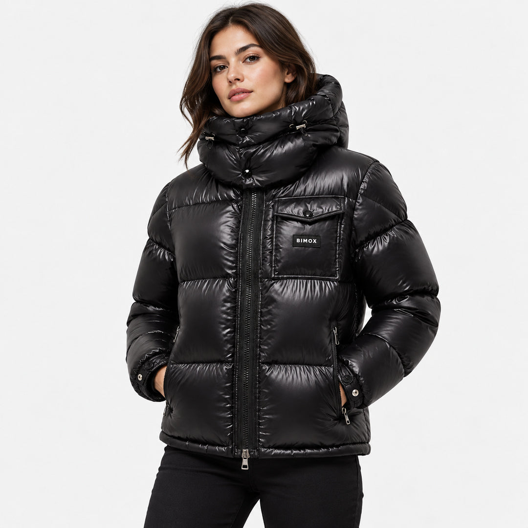 BIMOOX Ravion Winterjacke – Schwarz – Model-Frau