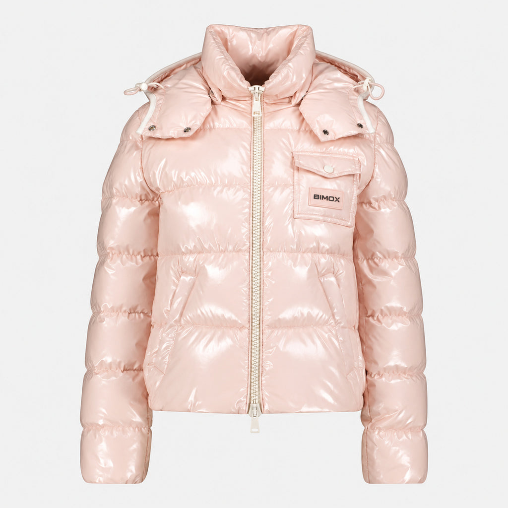 BIMOOX Solvya Winterjacke – Hellrosa – Vorne