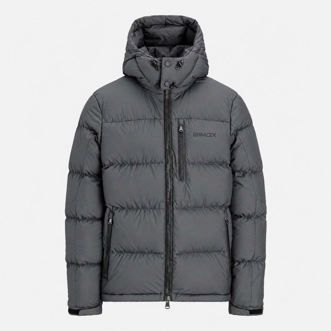 BIMOOX Draveno Winterjacke – Grau – Vorne