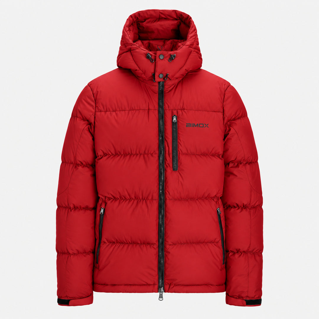 BIMOOX Draveno Winterjacke – Rot – Vorne