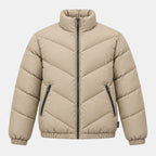 BIMOOX Veyronis Winterjacke – Beige – Vorne