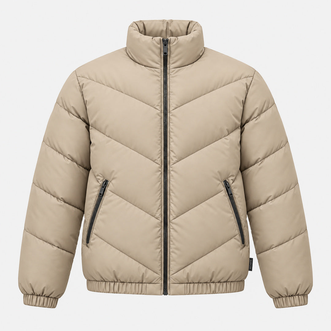 BIMOOX Veyronis Winterjacke – Beige – Vorne