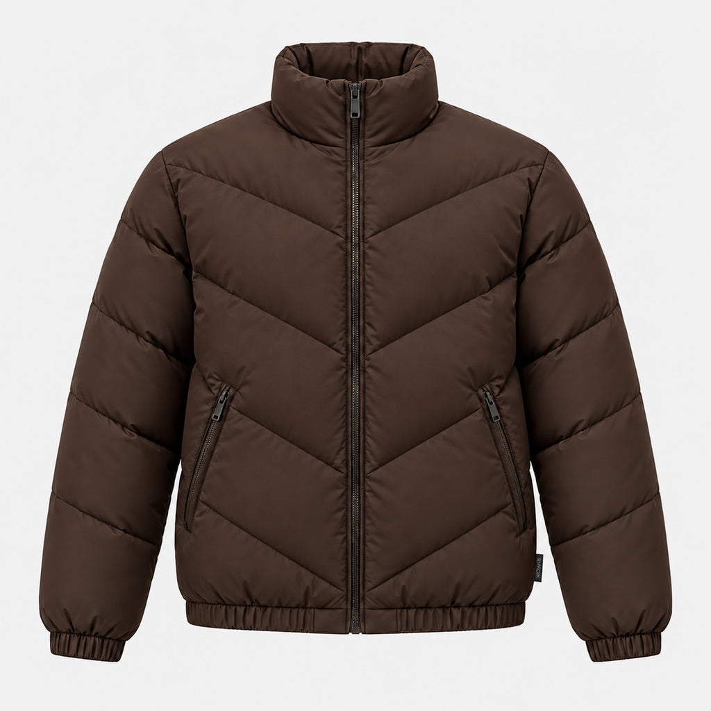 BIMOOX Veyronis Winterjacke – Braun – Vorne