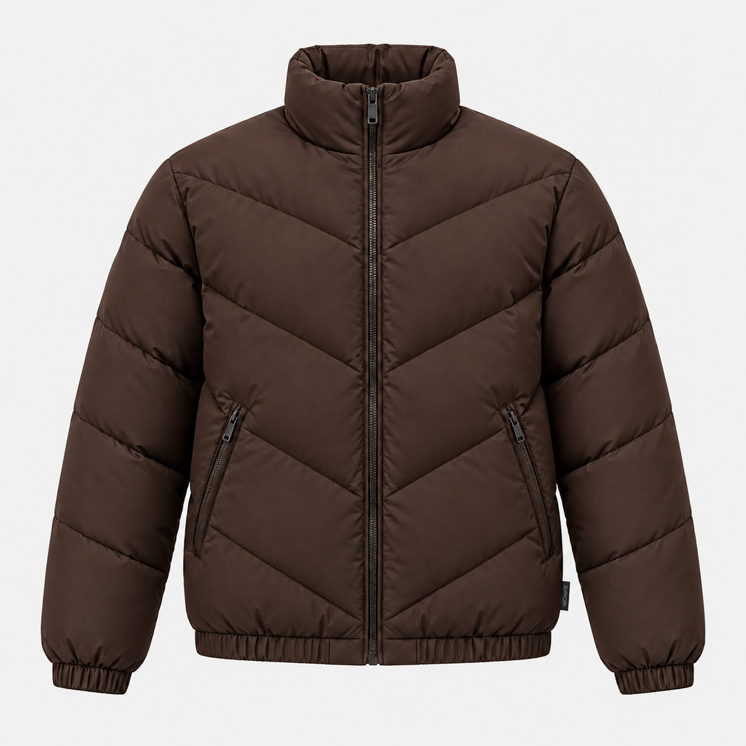 BIMOOX Veyronis Winterjacke – Braun – Vorne