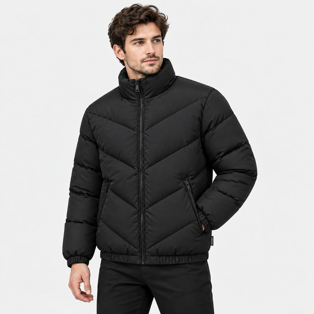 BIMOOX Veyronis Winterjacke – Schwarz – Model-Mann