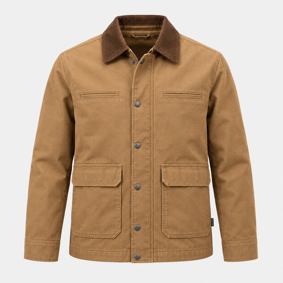 BIMOOX Corvellan Winterjacke – Camel – Vorne