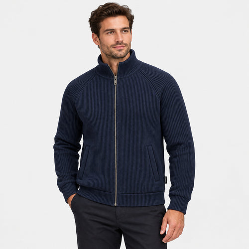 BIMOOX Alverin Winterjacke – Navy – Model-Mann