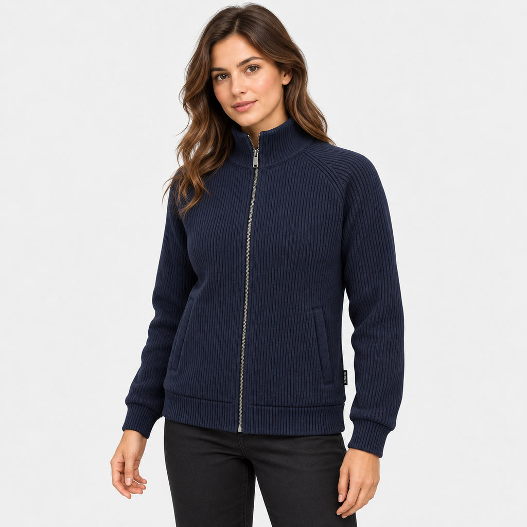 BIMOOX Alverin Winterjacke – Navy – Model-Frau