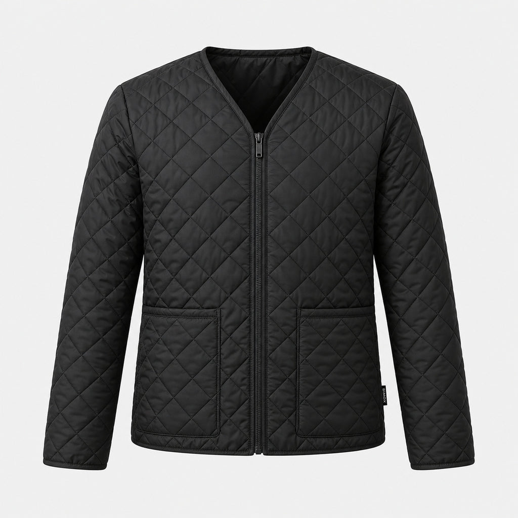 BIMOOX Nerovan Winterjacke – Schwarz – Vorne