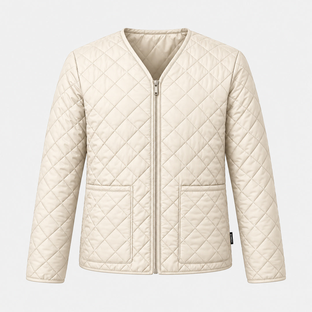 BIMOOX Nerovan Winterjacke – Creme – Vorne