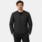 BIMOOX Nerovan Winterjacke – Schwarz – Model-Mann