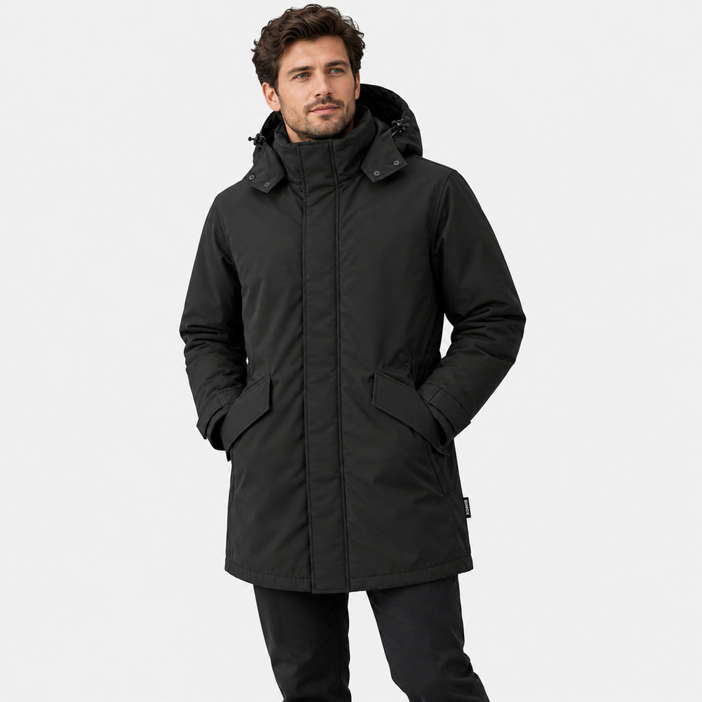 BIMOOX Taverno Winterjacke – Schwarz – Model-Mann