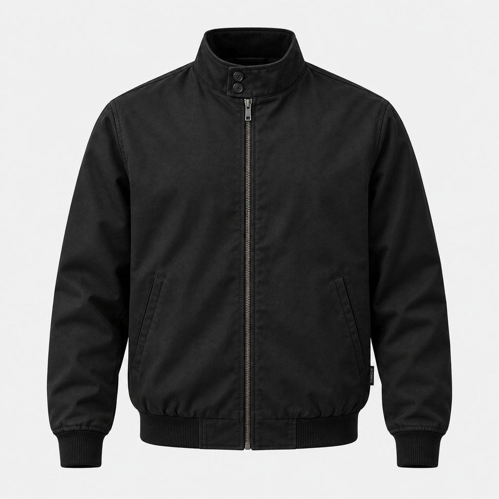 BIMOOX Valtorin Winterjacke – Schwarz – Vorne