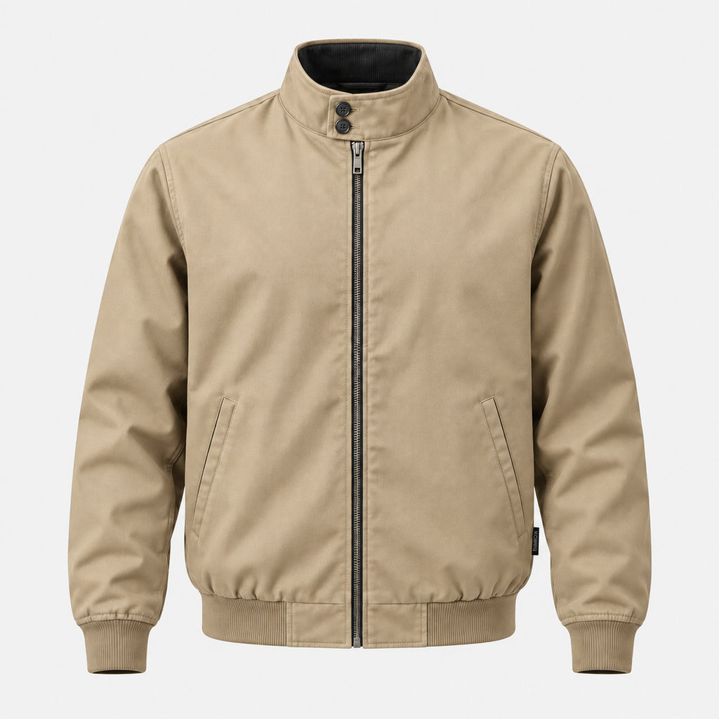 BIMOOX Valtorin Winterjacke – Beige – Vorne