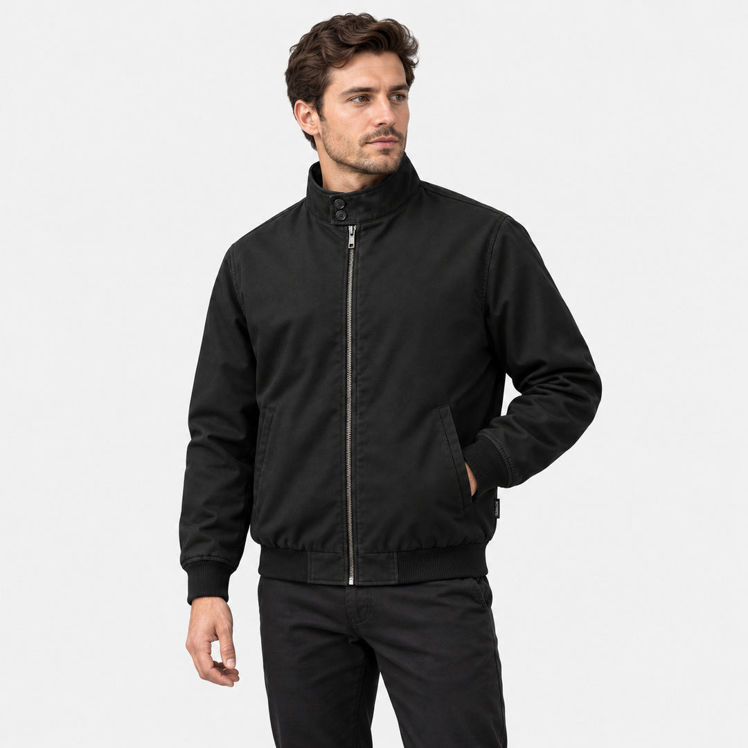 BIMOOX Valtorin Winterjacke – Schwarz – Model-Mann
