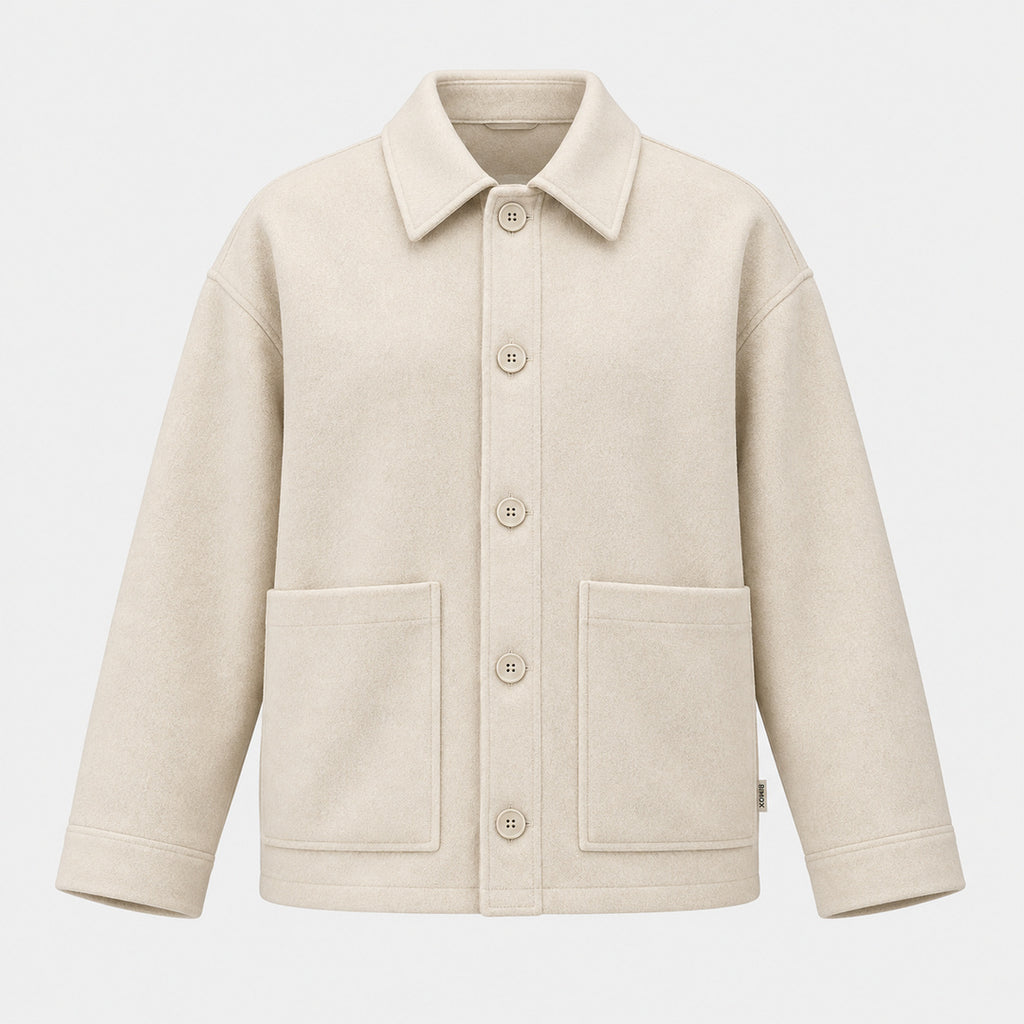 BIMOOX Avenelle Winterjacke – Creme – Vorne