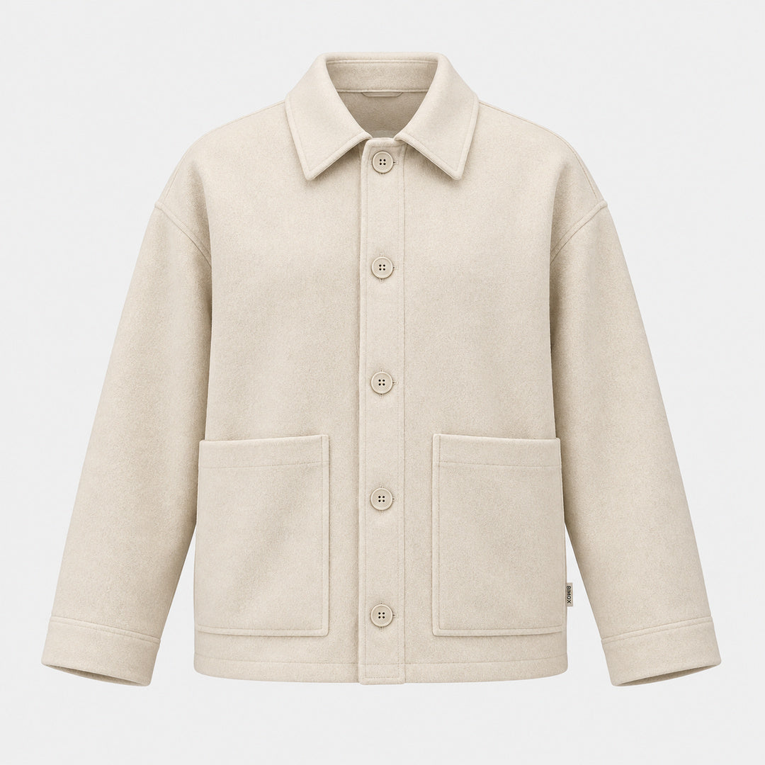 BIMOOX Avenelle Winterjacke – Creme – Vorne