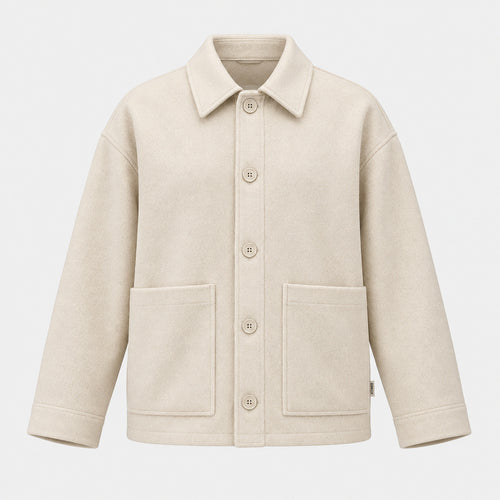 BIMOOX Avenelle Winterjacke – Creme – Vorne
