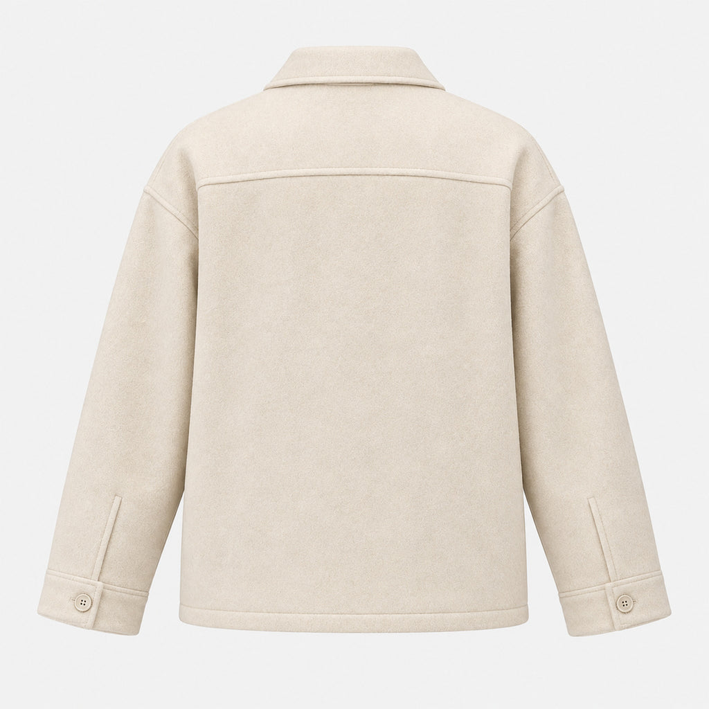 BIMOOX Avenelle Winterjacke – Creme – Hinten