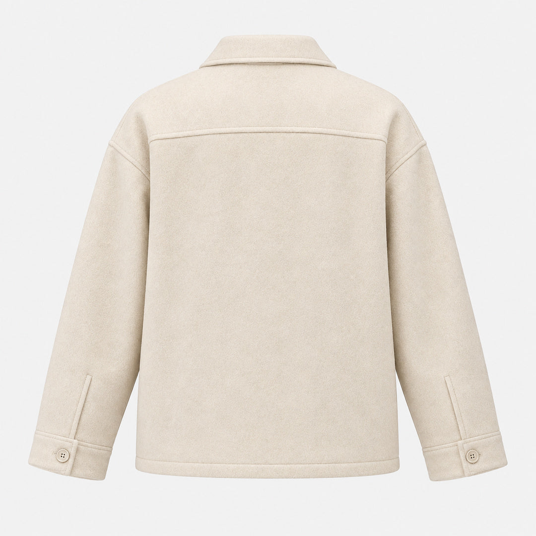 BIMOOX Avenelle Winterjacke – Creme – Hinten
