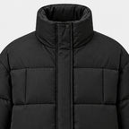 BIMOOX Morvane Winterjacke – Schwarz – Detail