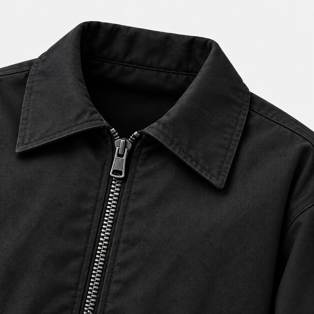 BIMOOX Zarelia Winterjacke – Schwarz – Detail