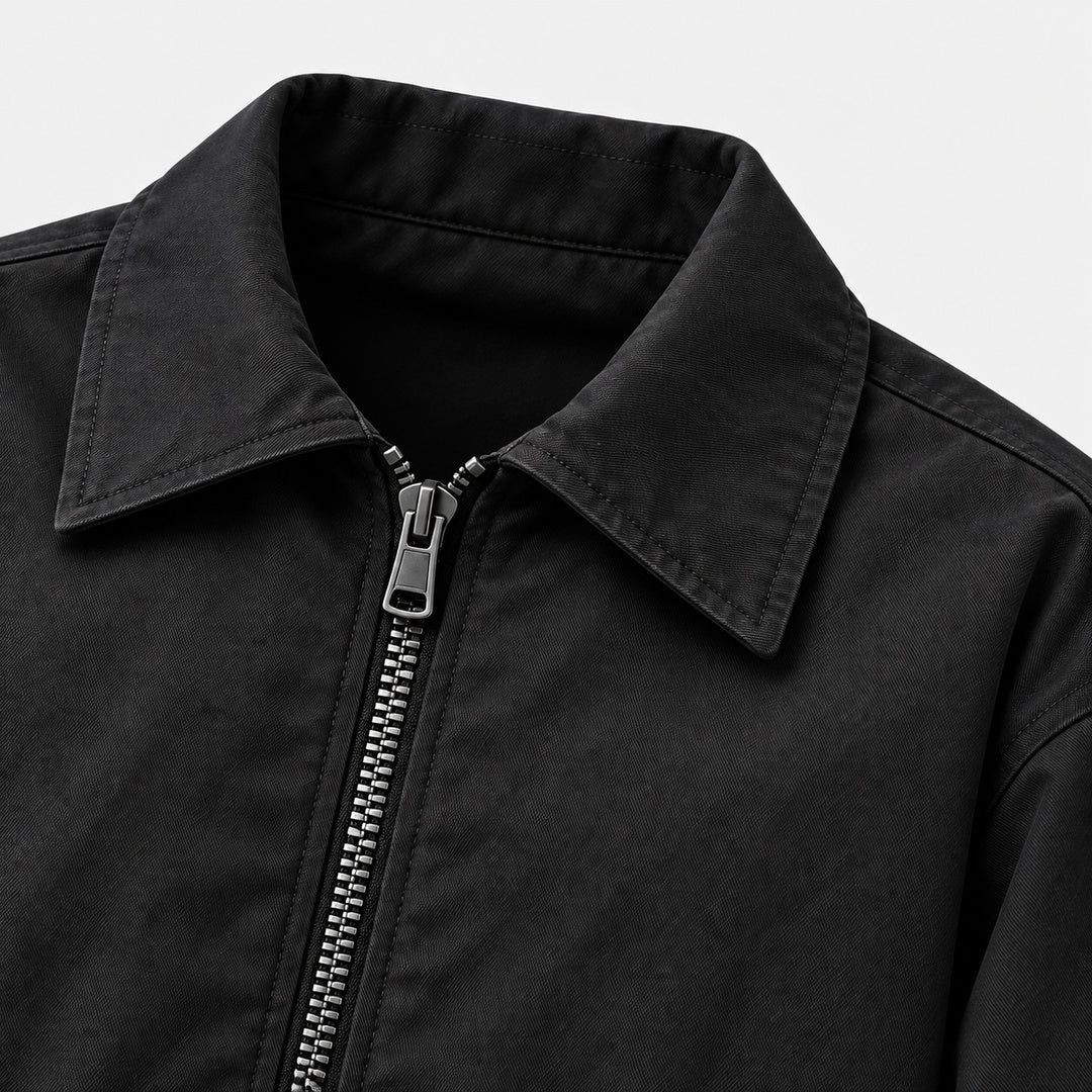BIMOOX Zarelia Winterjacke – Schwarz – Detail
