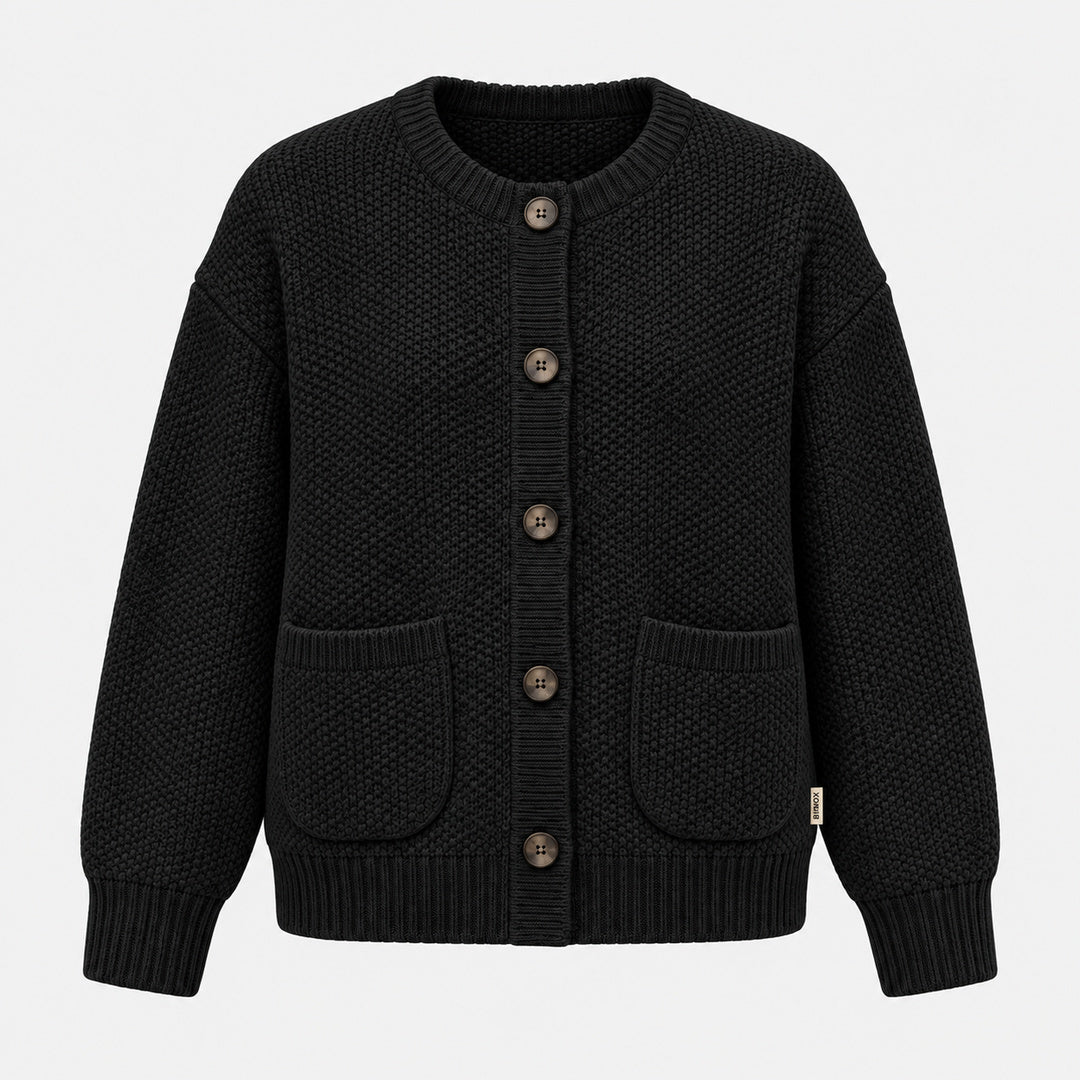 BIMOOX Luvorin Winterjacke – Schwarz – Vorne