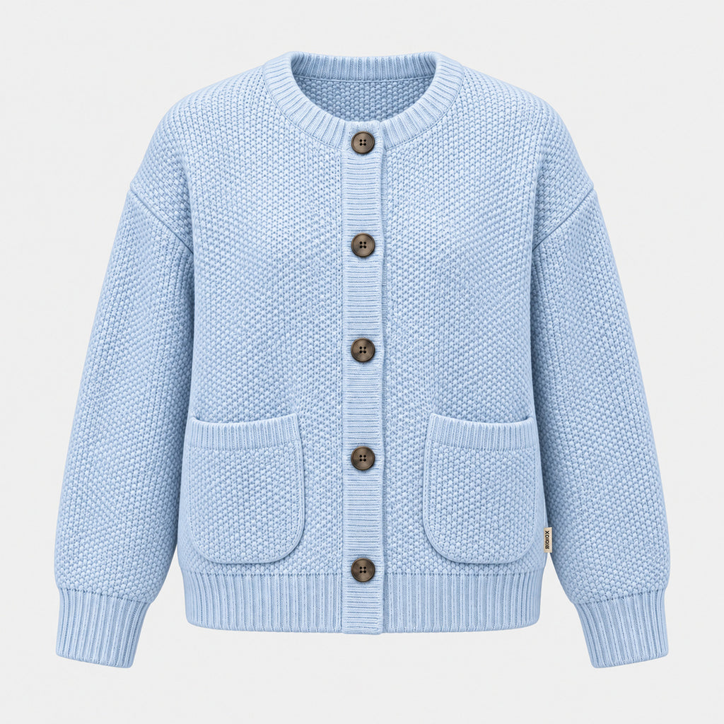 BIMOOX Luvorin Winterjacke – Hellblau – Vorne