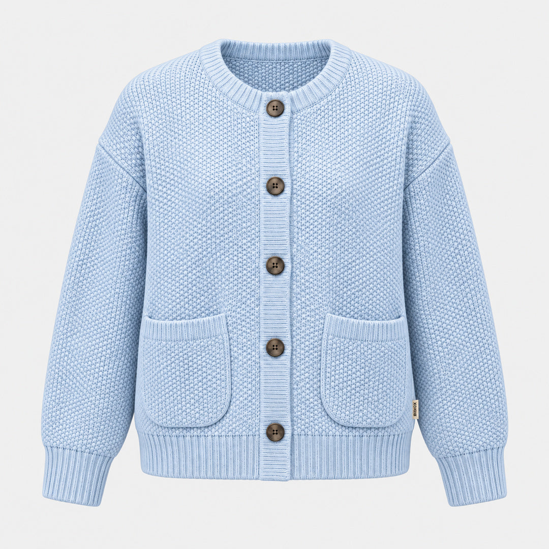 BIMOOX Luvorin Winterjacke – Hellblau – Vorne