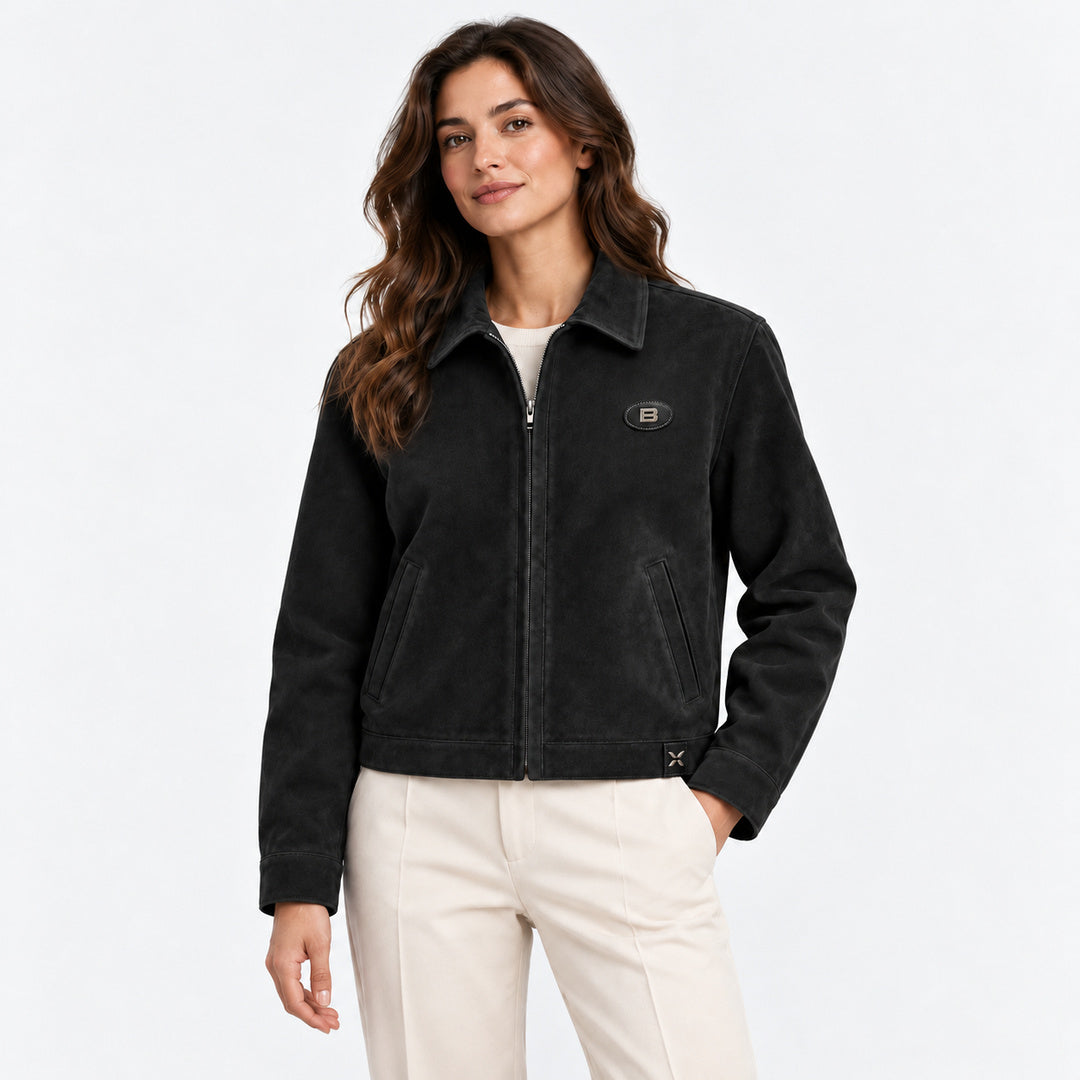 BIMOOX Arveth Winterjacke – Schwarz – Model-Frau