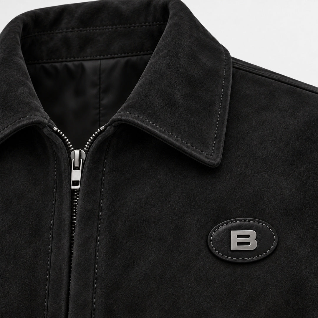BIMOOX Arveth Winterjacke – Schwarz – Detail